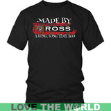 Ross Tartan T-Shirt - A Long Time Ago NN5 - made-by-ross-a-long-time-ago-n5-district-unisex-shirt-black-s-t-shirts-1sttheworld_321