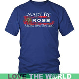 Ross Tartan T-Shirt - A Long Time Ago NN5 - made-by-ross-a-long-time-ago-n5-district-unisex-shirt-royal-blue-s-t-shirts-1sttheworld_820