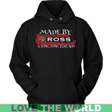 Ross Tartan T-Shirt - A Long Time Ago NN5 - made-by-ross-a-long-time-ago-n5-unisex-hoodie-black-s-t-shirts-1sttheworld_958