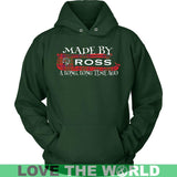Ross Tartan T-Shirt - A Long Time Ago NN5 - made-by-ross-a-long-time-ago-n5-unisex-hoodie-dark-green-s-t-shirts-1sttheworld_421