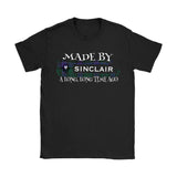 Sinclair Tartan T-Shirt - A Long Time Ago NN5 - made-by-sinclair-a-long-time-ago-n5-gildan-womens-t-shirt-black-s-shirts-1sttheworld_252