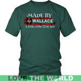 Wallcace Tartan T-Shirt - A Long Time Ago NN5 - made-by-wallcace-a-long-time-ago-n5-district-unisex-shirt-dark-green-s-t-shirts-1sttheworld_718