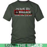 Wallcace Tartan T-Shirt - A Long Time Ago NN5 - made-by-wallcace-a-long-time-ago-n5-district-unisex-shirt-olive-s-t-shirts-1sttheworld_530