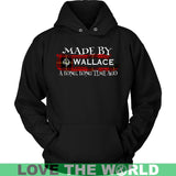 Wallcace Tartan T-Shirt - A Long Time Ago NN5 - made-by-wallcace-a-long-time-ago-n5-unisex-hoodie-black-s-t-shirts-1sttheworld_534