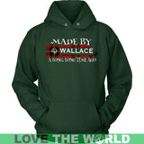Wallcace Tartan T-Shirt - A Long Time Ago NN5 - made-by-wallcace-a-long-time-ago-n5-unisex-hoodie-dark-green-s-t-shirts-1sttheworld_688