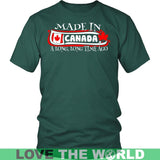 MADE IN CANADA A LONG, LONG TIME AGO H21 - made-in-canada-a-long-time-ago-na4-district-unisex-shirt-dark-green-s-t-shirts-1sttheworld_696