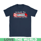 MADE IN CANADA A LONG, LONG TIME AGO H21 - made-in-canada-a-long-time-ago-na4-gildan-womens-t-shirt-navy-s-shirts-1sttheworld_310