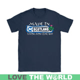MADE IN SCOTLAND A LONG, LONG TIME AGO 8 - made-in-scotland-a-long-time-ago-8-gildan-womens-t-shirt-navy-s-shirts-1sttheworld_188