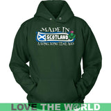 MADE IN SCOTLAND A LONG, LONG TIME AGO 8 - made-in-scotland-a-long-time-ago-8-unisex-hoodie-dark-green-s-t-shirts-1sttheworld_486