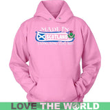 MADE IN SCOTLAND A LONG, LONG TIME AGO 8 - made-in-scotland-a-long-time-ago-8-unisex-hoodie-pink-s-t-shirts-1sttheworld_928