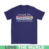 MADE IN THE NETHERLANDS A LONG, LONG TIME AGO 8 - made-in-the-netherlands-a-long-time-ago-8-gildan-womens-t-shirt-purple-s-shirts-1sttheworld_136