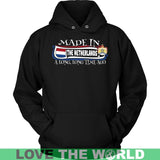 MADE IN THE NETHERLANDS A LONG, LONG TIME AGO 8 - made-in-the-netherlands-a-long-time-ago-8-unisex-hoodie-black-s-t-shirts-1sttheworld_200