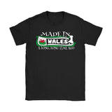MADE IN WALES A LONG, LONG TIME AGO 8 - made-in-wales-a-long-time-ago-8-gildan-womens-t-shirt-black-s-shirts-1sttheworld_276
