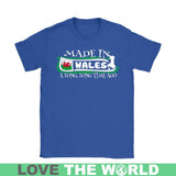 MADE IN WALES A LONG, LONG TIME AGO 8 - made-in-wales-a-long-time-ago-8-gildan-womens-t-shirt-royal-blue-s-shirts-1sttheworld_463