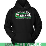 MADE IN WALES A LONG, LONG TIME AGO 8 - made-in-wales-a-long-time-ago-8-unisex-hoodie-black-s-t-shirts-1sttheworld_567