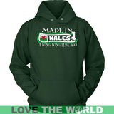 MADE IN WALES A LONG, LONG TIME AGO 8 - made-in-wales-a-long-time-ago-8-unisex-hoodie-dark-green-s-t-shirts-1sttheworld_298
