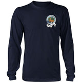 Maxwell Tartan Shirt Or Tartan Hoodie In Me TH8 - maxwell-in-me-t-shirt-ha8-district-long-sleeve-navy-s-shirts-1sttheworld_268
