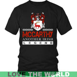 Ireland T-shirt - Mccarthy Legend A9 - mccarthy-irish-legend-t-shirt-x1-district-unisex-black-s-shirts-1sttheworld_340