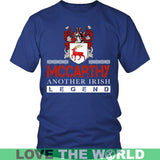 Ireland T-shirt - Mccarthy Legend A9 - mccarthy-irish-legend-t-shirt-x1-district-unisex-royal-blue-s-shirts-1sttheworld_416