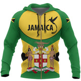Jamaica Doctor Bird Hoodie Coat Of Arms Map Zip-Up Th5 - mk_trc_1_zip