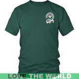 Murray Tartan Shirt Or Tartan Hoodie In Me TH8 - murray-in-me-t-shirt-ha8-district-unisex-dark-green-s-shirts-1sttheworld_994