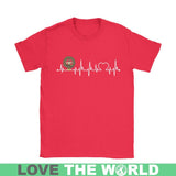 MURRAY IN MY HEARTBEAT N9 - murray-in-my-heartbeat-n9-gildan-womens-t-shirt-red-s-shirts-1sttheworld_129