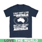 MY HEART BELONGS TO AUSTRALIA  N7 - my-heart-belongs-to-australia-n7-gildan-womens-t-shirt-navy-s-shirts-1sttheworld_831