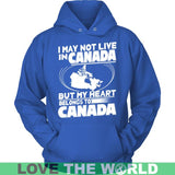MY HEAT BELONG TO CANADA T-SHIRT N7 - my-heat-belong-to-canada-t-shirt-n7-unisex-hoodie-royal-blue-s-shirts-1sttheworld_487