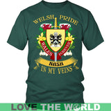 NASH IN MY VEINS T-SHIRT C8 - nash-in-my-veins-t-shirt-c8-district-unisex-dark-green-s-shirts-1sttheworld_753