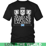 NEMO SCOTLAND T-SHIRTS - K7 - nemo-scotland-t-shirts-bn-district-unisex-shirt-black-s-1sttheworld_699