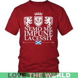 NEMO SCOTLAND T-SHIRTS - K7 - nemo-scotland-t-shirts-bn-district-unisex-shirt-red-s-1sttheworld_418