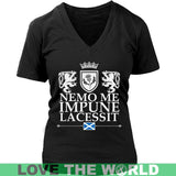 NEMO SCOTLAND T-SHIRTS - K7 - nemo-scotland-t-shirts-bn-district-womens-v-neck-black-s-1sttheworld_670