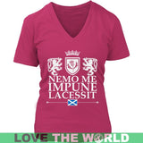 NEMO SCOTLAND T-SHIRTS - K7 - nemo-scotland-t-shirts-bn-district-womens-v-neck-dark-fuchsia-s-1sttheworld_383