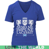 NEMO SCOTLAND T-SHIRTS - K7 - nemo-scotland-t-shirts-bn-district-womens-v-neck-royal-blue-s-1sttheworld_207