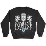 NEMO SCOTLAND T-SHIRTS - K7 - nemo-scotland-t-shirts-d1-crewneck-sweatshirt-black-s-1sttheworld_838