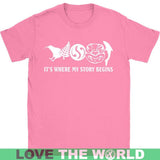 New Zealand It'S Where My Story Begins - new-zealand-its-where-my-story-begins-gildan-womens-t-shirt-azalea-s-shirts-1sttheworld_132
