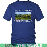 New Zealand T Shirt A0 - new-zealand-t-shirt-x1-district-unisex-royal-blue-s-shirts-1sttheworld_987