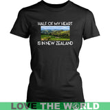 New Zealand T Shirt A0 - new-zealand-t-shirt-x1-district-womens-black-xs-shirts-1sttheworld_776