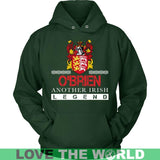 Ireland T-shirt - O'Brien Legend A9 - obrien-irish-legend-t-shirt-a0-unisex-hoodie-dark-green-s-shirts-1sttheworld_741