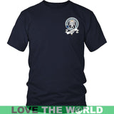 Preston Tartan Shirt Or Tartan Hoodie In Me TH8 - preston-in-me-t-shirt-w8-district-unisex-navy-s-shirts-1sttheworld_125