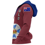 Australia Hoodie - Queensland Flag - BN14 - qld4