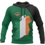 Ireland Map Special Hoodie A5 - qweewq