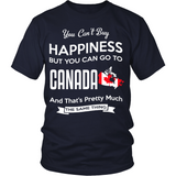 You Can't Buy Happiness But You Can Go To Canada k1 Funny T-Shirt - s_1784_6bpJwjS3fteCz3UejsVh5LWWrgYrxhNavy