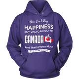 You Can't Buy Happiness But You Can Go To Canada k1 Funny T-Shirt - s_2740_622UzRF5DHpb8p7pBjtTKWgBZDxa3GPurple