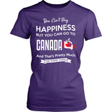 You Can't Buy Happiness But You Can Go To Canada k1 Funny T-Shirt - s_4423_fdrz72MxjFpxawVVVDTd8kYW7RckFXPurple