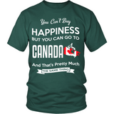 You Can't Buy Happiness But You Can Go To Canada k1 Funny T-Shirt - s_9788_6bpJwjS3fteCz3UejsVh5LWWrgYrxhDark_20Green