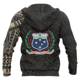 Samoa Polynesian Tattoo Style Hoodie A7 - samoa_3