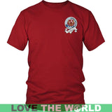 Sandilands Tartan Shirt Or Tartan Hoodie In Me TH8 - sandilands-in-me-t-shirt-w8-district-unisex-red-s-shirts-1sttheworld_780
