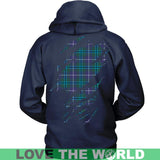 Sandilands Tartan Shirt Or Tartan Hoodie In Me TH8 - sandilands-in-me-t-shirt-w8-shirts-1sttheworld_11_584