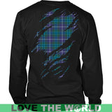 Sandilands Tartan Shirt Or Tartan Hoodie In Me TH8 - sandilands-in-me-t-shirt-w8-shirts-1sttheworld_1_510